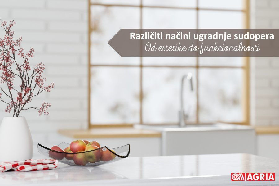 Različiti načini ugradnje sudopera: Od estetike do funkcionalnosti